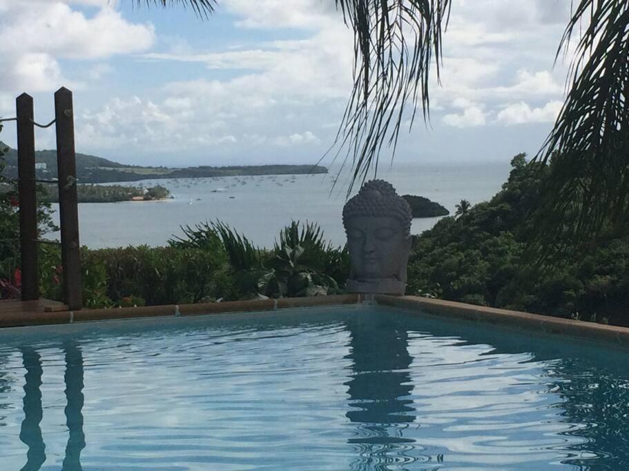 La Charmante Villa Coco Avec Magnifique Vue Mer Le Marin Exterior photo